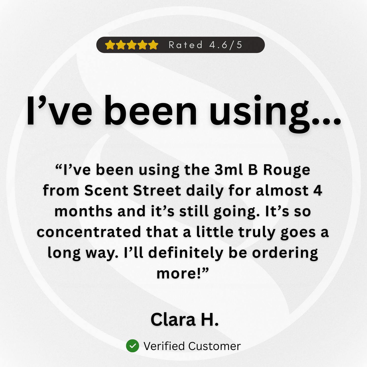 4 x 6ml Perfume Oils