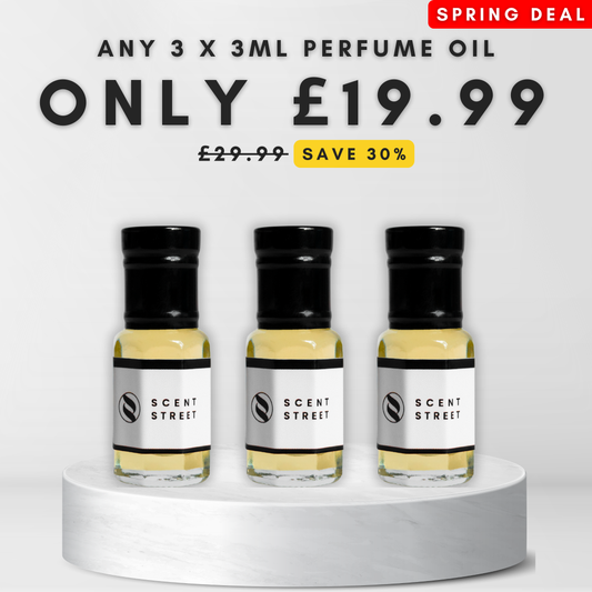 3 x 3ml Perfume Oils